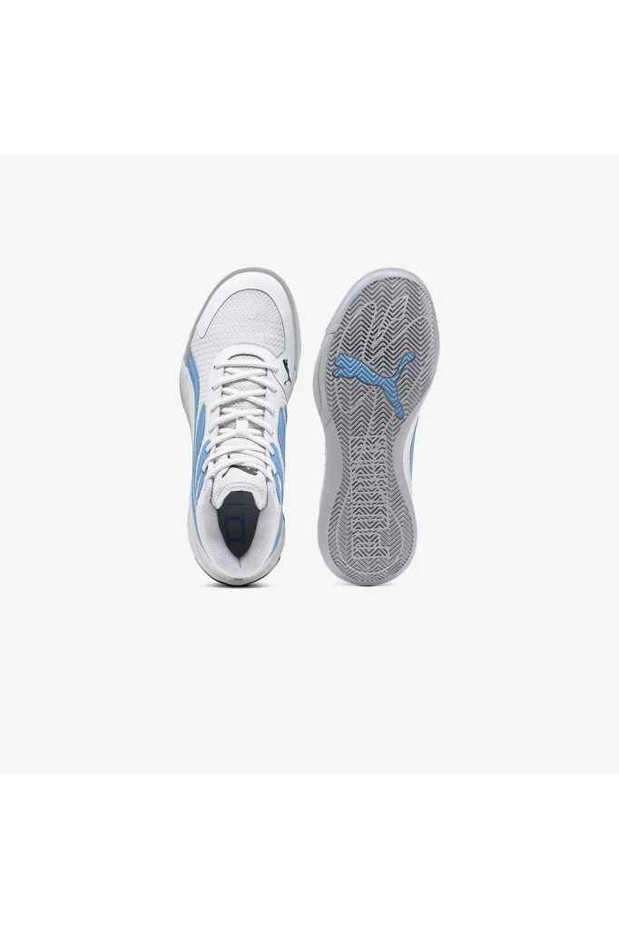 PUMA 31082909 COURT PRO WHITE BLUE ERKEK BASKETBOL AYAKKABISI