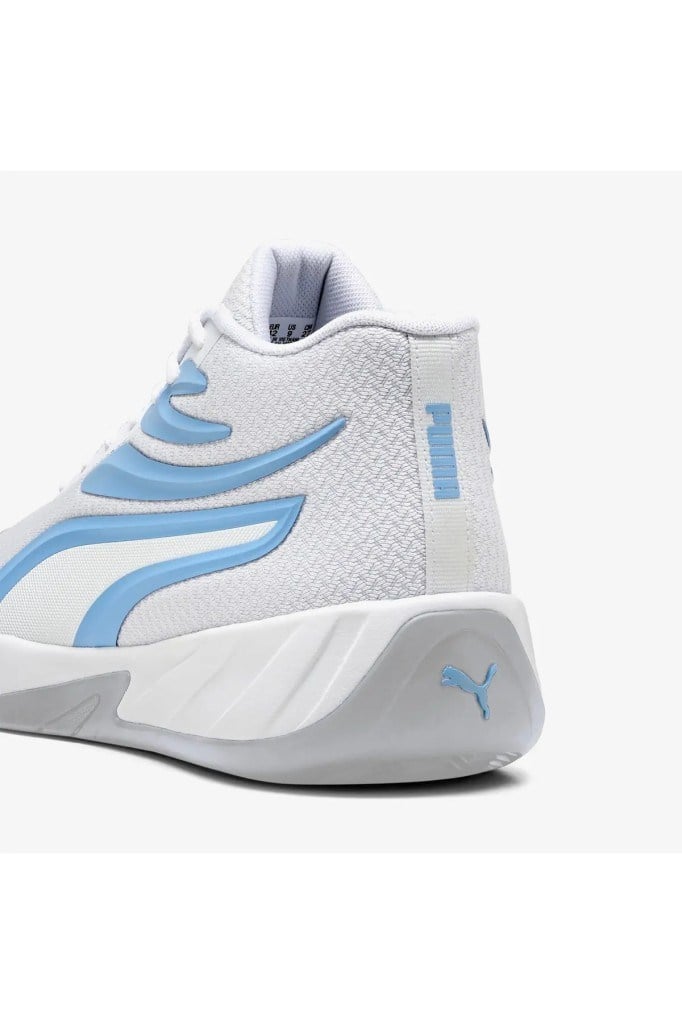 PUMA 31082909 COURT PRO WHITE BLUE ERKEK BASKETBOL AYAKKABISI