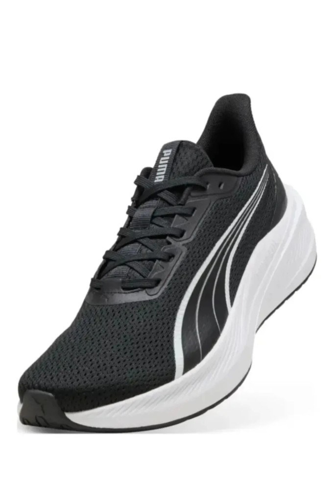 PUMA 31258601 DASHER LITE BLACK WHITE SILVER ERKEK SNEAKER