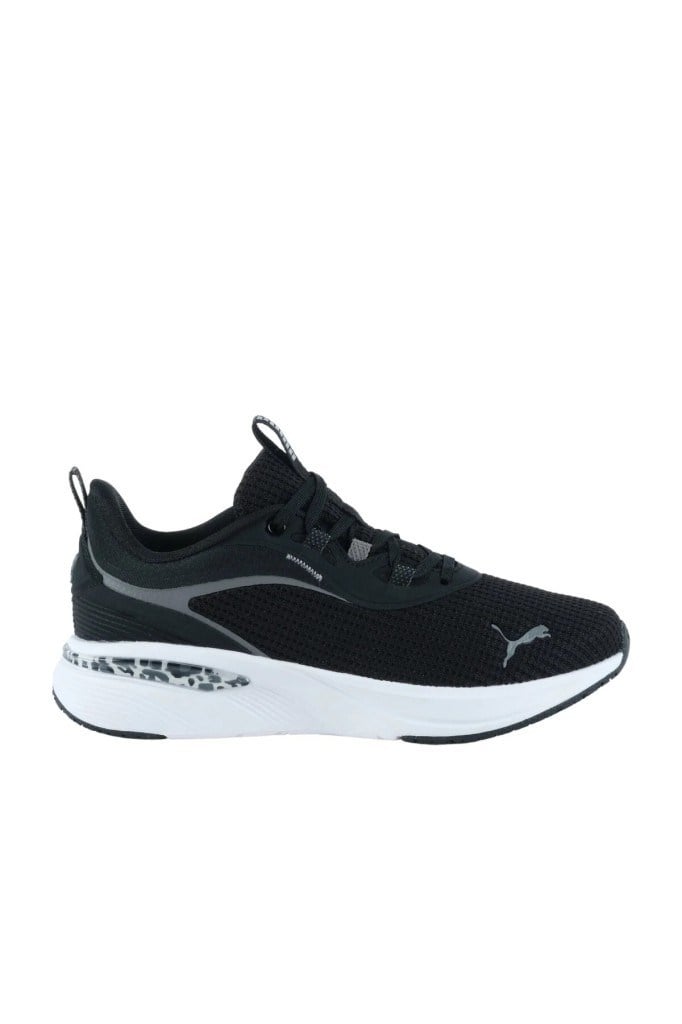 PUMA 31296701 SOFTRIDE CHARM ANIMAL BLACK WHITE KADIN KOŞU AYAKKABISI