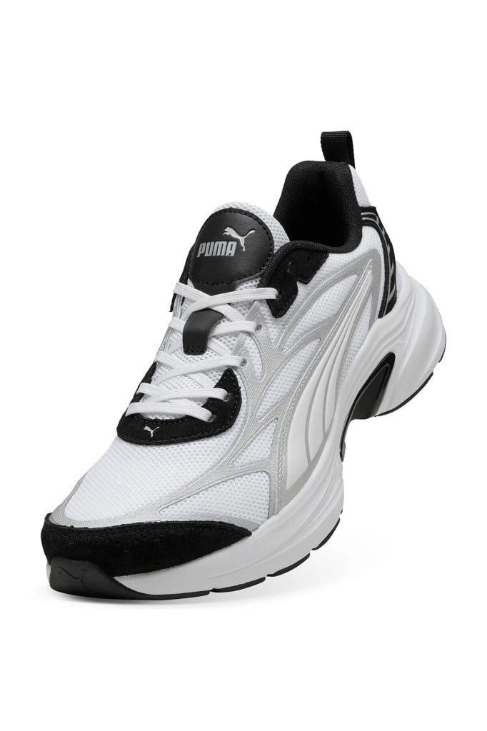 PUMA 31316805 SOFTRIDE ESCALATE WHITE SILVER BLACK ERKEK SNEAKER