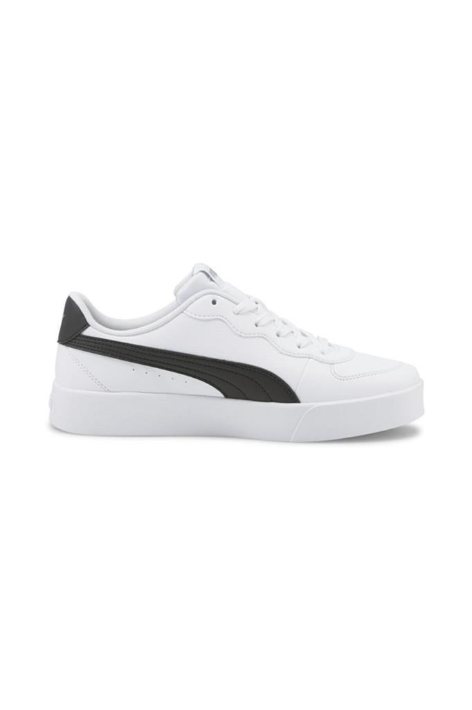 PUMA 38014704 SKYE CLEAN WHITE BLACK KADIN SNEAKER