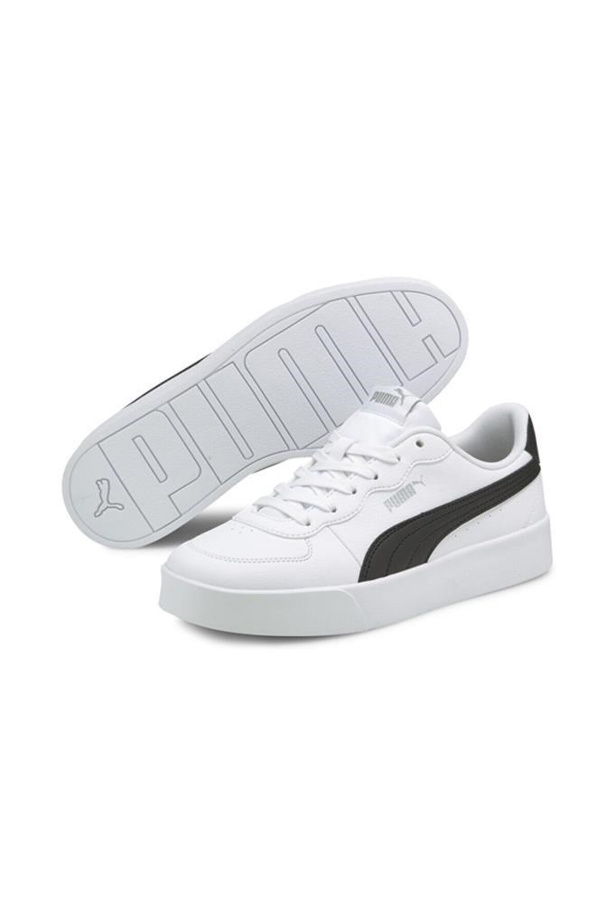 PUMA 38014704 SKYE CLEAN WHITE BLACK KADIN SNEAKER
