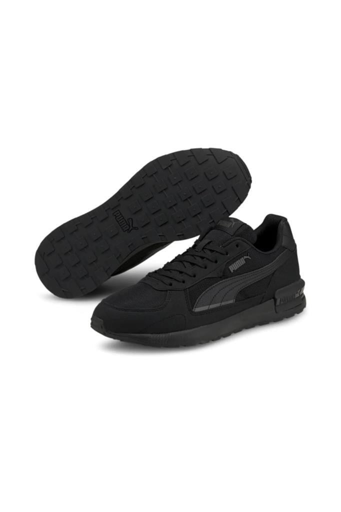 PUMA 38073801 GRAVITON BLACK BLACK DARK SHADOW UNİSEX SPOR AYAKKABISI