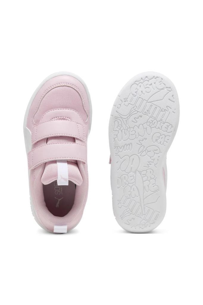 PUMA 38084521 MULTIFLEX MESH V PS WHITE PINK ÇOCUK SNEAKER