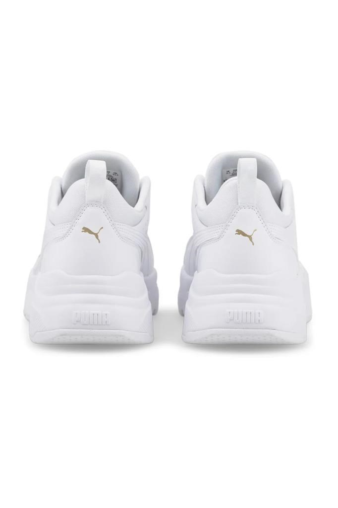 PUMA 38464701 CASSIA WHITE TEAM GOLD KADIN SPOR AYAKKABI