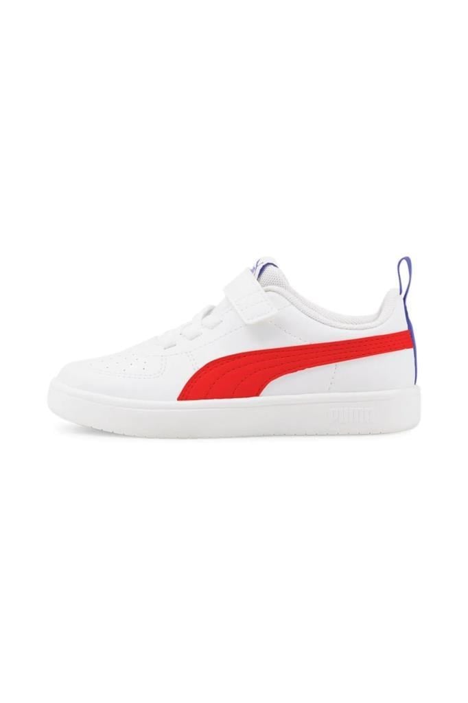 PUMA 38583605 RİCKİE AC+ PS WHITE RED DAZZLİNG BLUE ÇOCUK SNEAKER