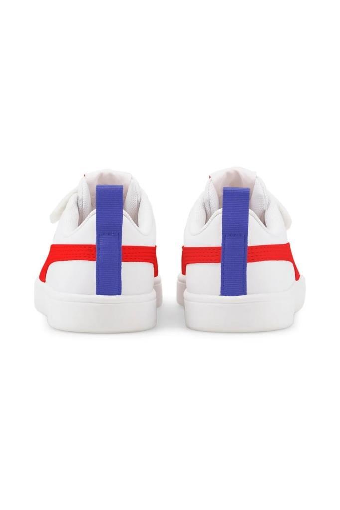PUMA 38583605 RİCKİE AC+ PS WHITE RED DAZZLİNG BLUE ÇOCUK SNEAKER