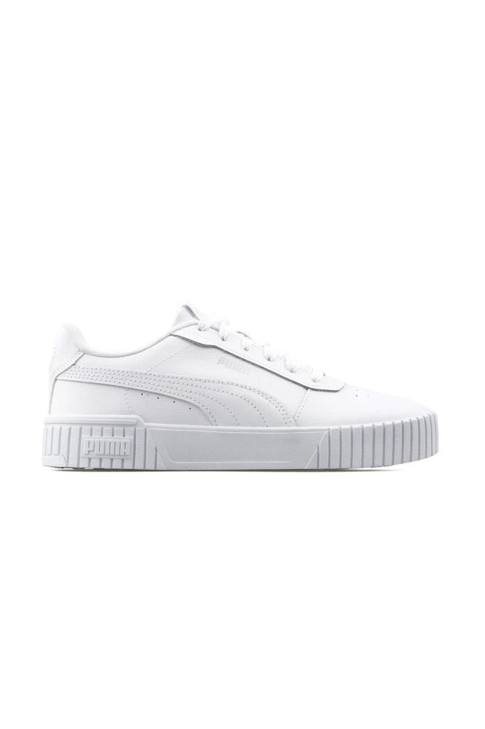 PUMA 38584902 CARINA 2.0 WHITE WHITE SILVER KADIN SPOR AYAKKABI