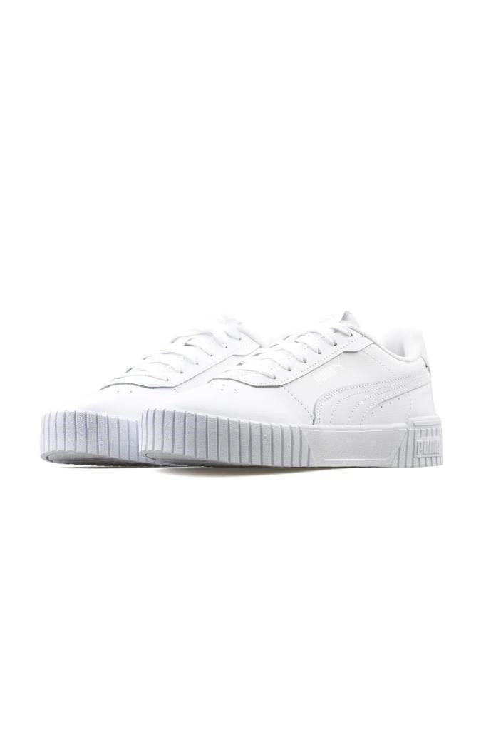 PUMA 38584902 CARINA 2.0 WHITE WHITE SILVER KADIN SPOR AYAKKABI