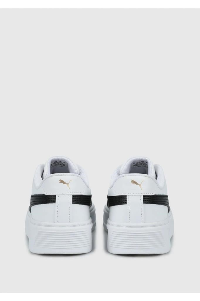 PUMA 39075804 SAMSH PLATFORM V3 WHITE BLACK KADIN SNEAKER
