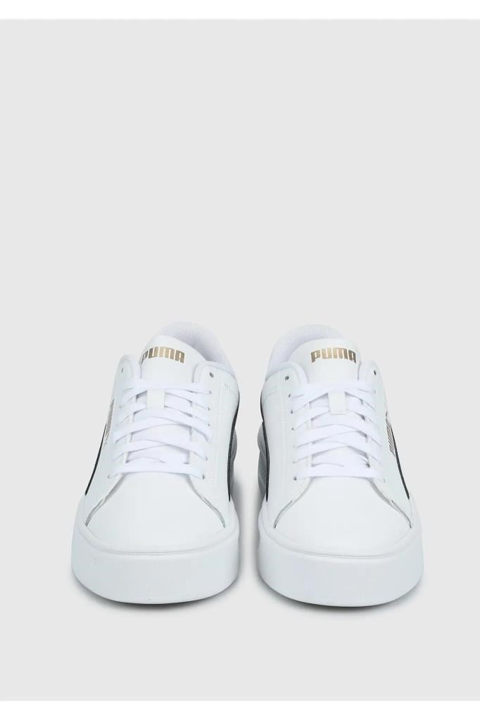 PUMA 39075804 SAMSH PLATFORM V3 WHITE BLACK KADIN SNEAKER