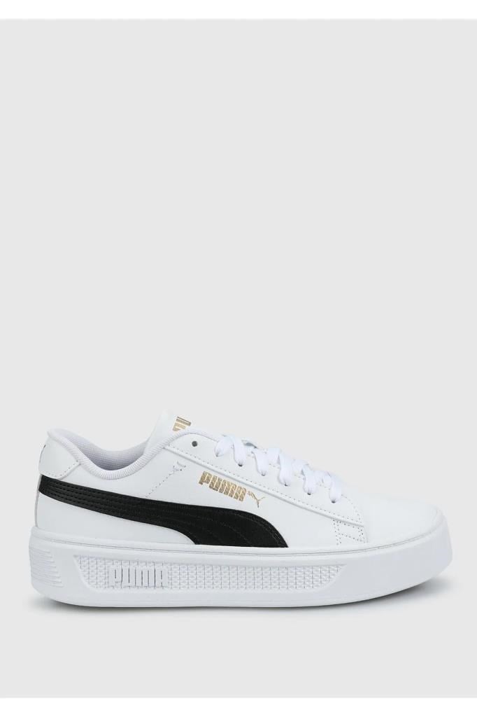 PUMA 39075804 SAMSH PLATFORM V3 WHITE BLACK KADIN SNEAKER
