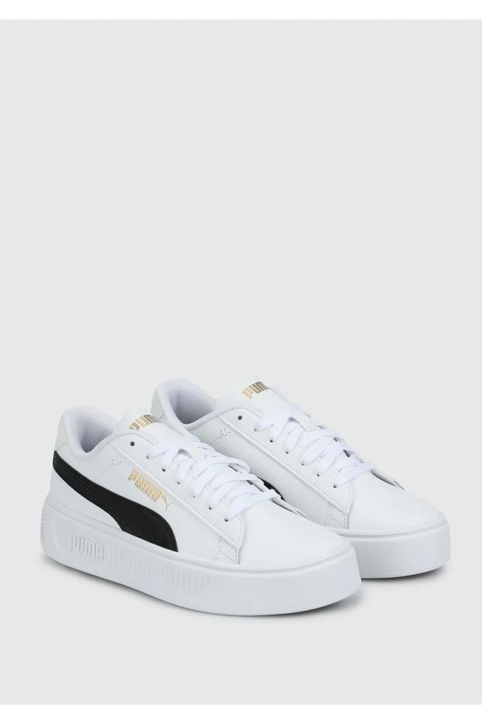 PUMA 39075804 SAMSH PLATFORM V3 WHITE BLACK KADIN SNEAKER