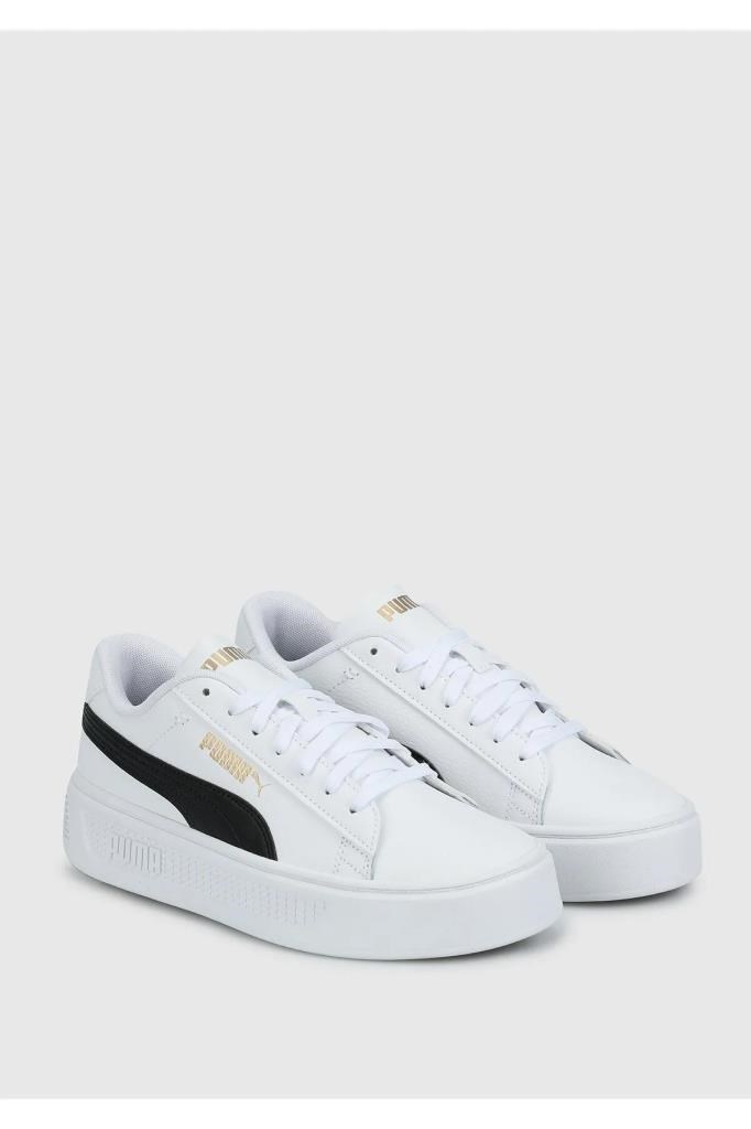 PUMA 39075804 SAMSH PLATFORM V3 WHITE BLACK KADIN SNEAKER