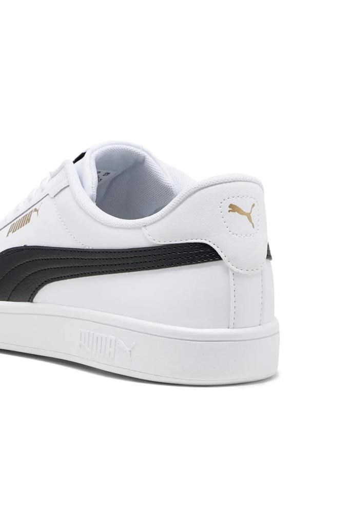 PUMA 39098711 PUMA SMASH 3.0 L WHITE BLACK ERKEK SNEAKER