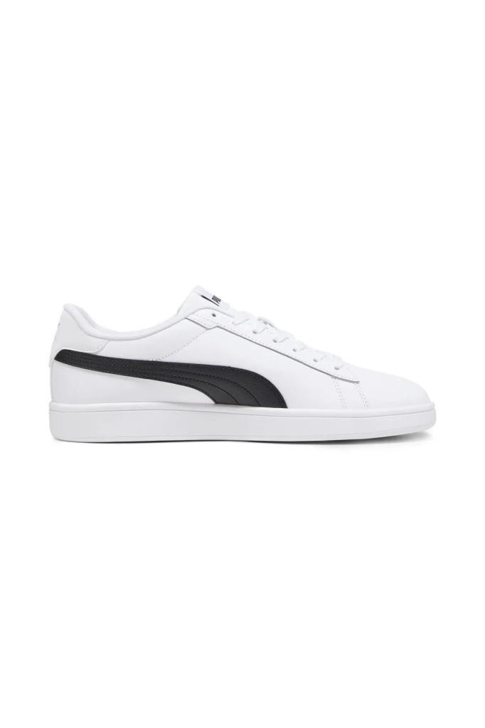 PUMA 39098711 PUMA SMASH 3.0 L WHITE BLACK ERKEK SNEAKER