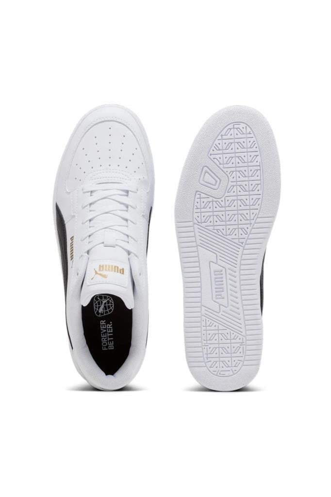 PUMA 39229003 CAVEN 2.0 WHITE BLACK GOLD UNİSEX SPOR AYAKKABISI