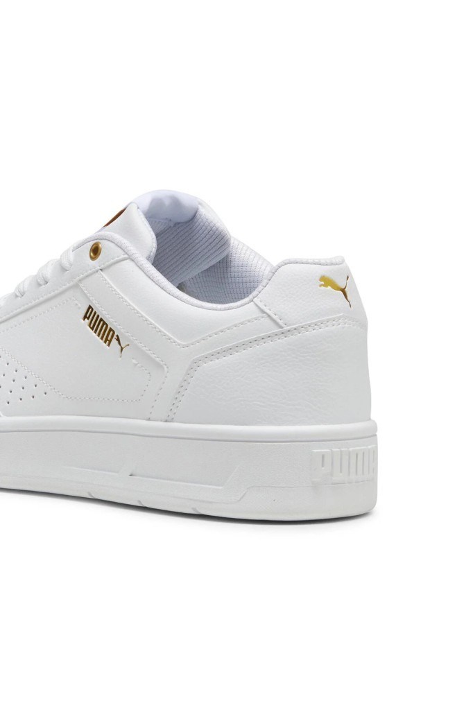 PUMA 39501801 COURT CLASSIC WHITE GOLD UNİSEX SNEAKER