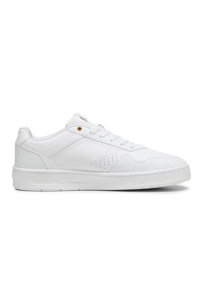 PUMA 39501801 COURT CLASSIC WHITE GOLD UNİSEX SNEAKER