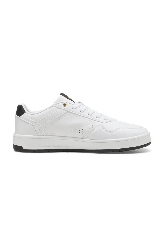 PUMA 39501807 COURT CLASSY WHITE BLACK ERKEK SNEAKER