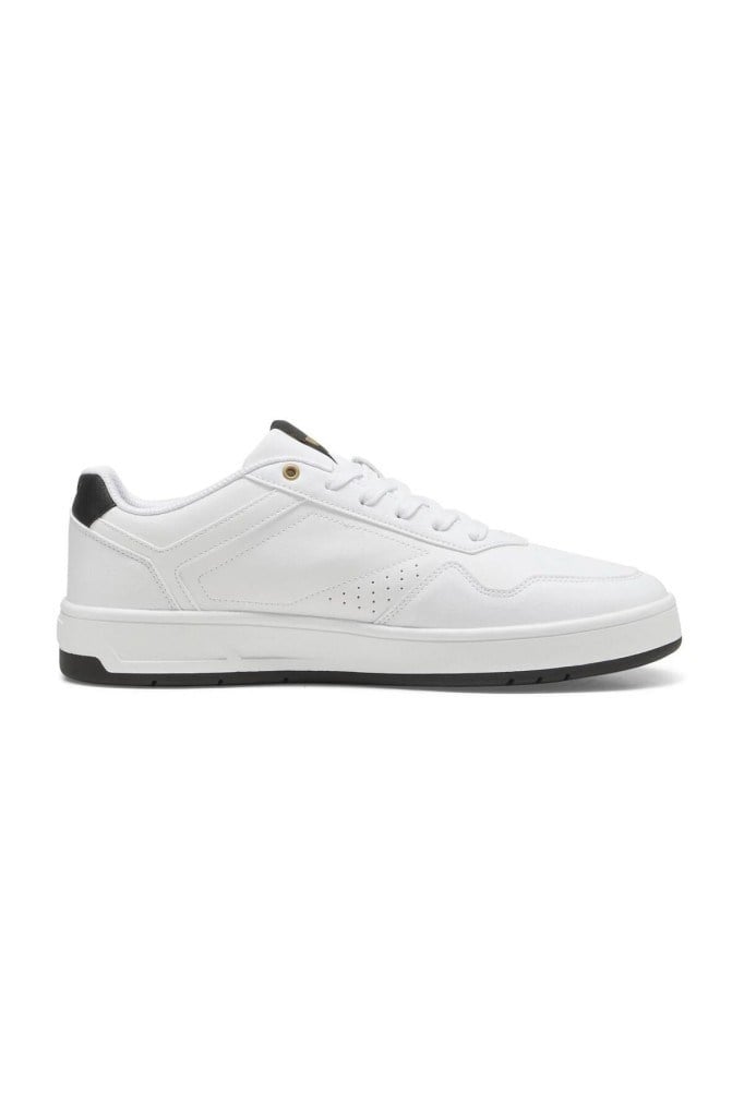 PUMA 39501807 COURT CLASSY WHITE BLACK ERKEK SNEAKER