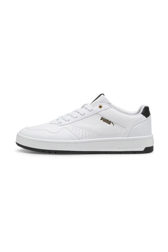PUMA 39501807 COURT CLASSY WHITE BLACK ERKEK SNEAKER