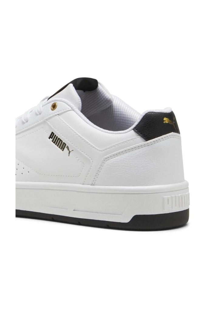 PUMA 39501807 COURT CLASSY WHITE BLACK ERKEK SNEAKER