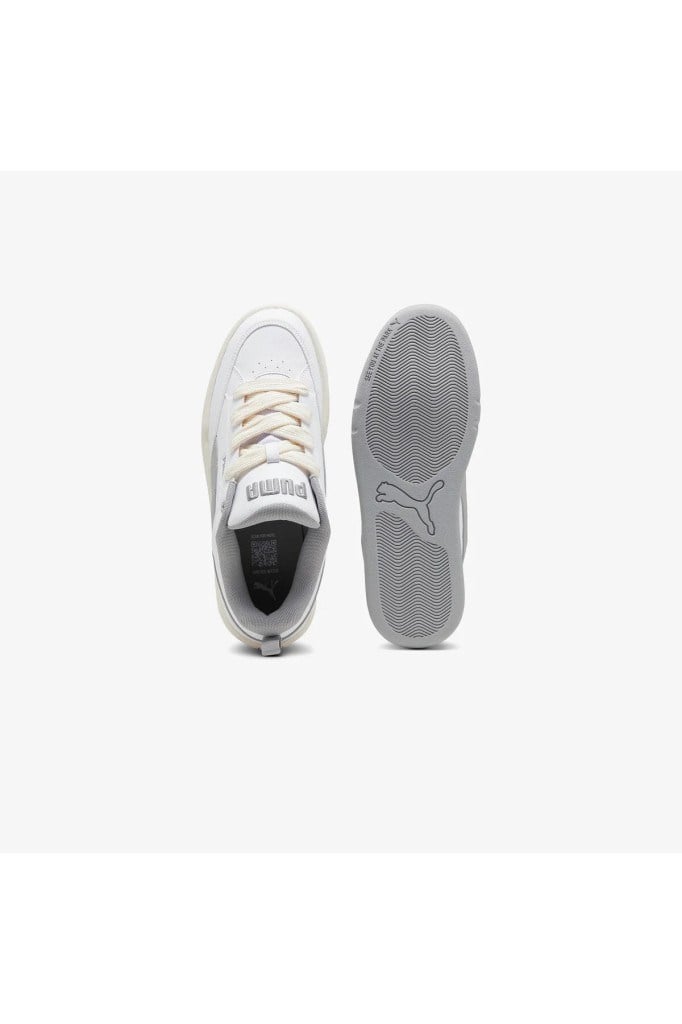 PUMA 39508401 PARK LIFESTYLE WHITE GRAY ALMOND ERKEK SNEAKER