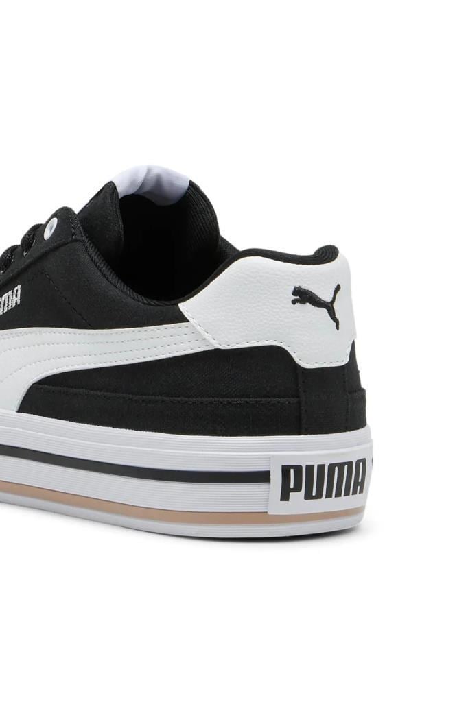 PUMA 39635303 COURT CLASSIC VULC BLACK WHITE UNİSEX SNEAKER