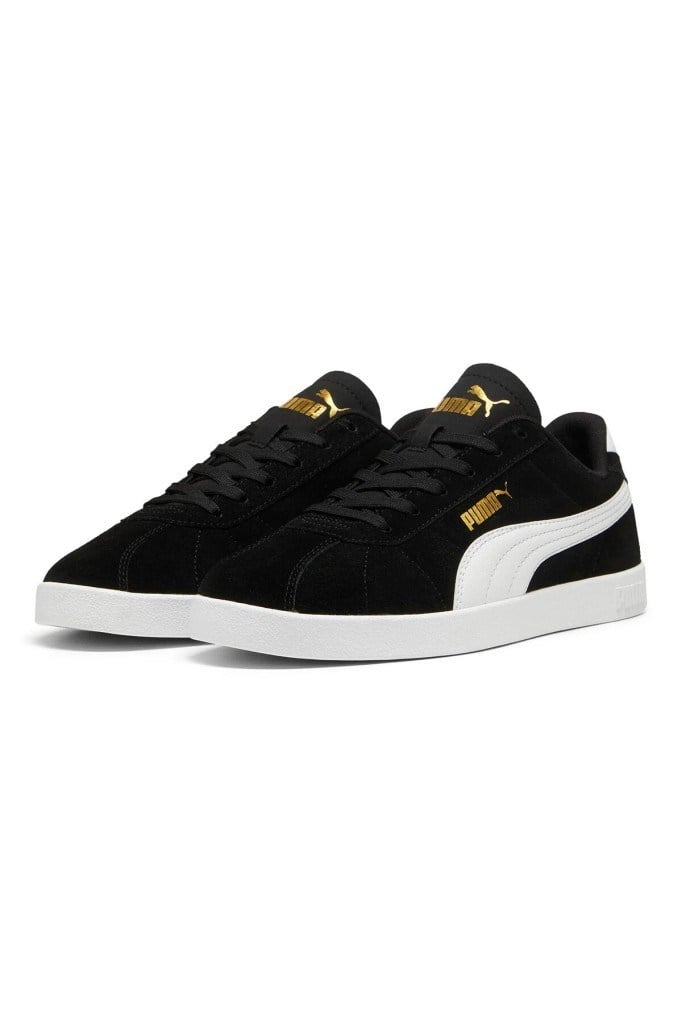 PUMA 39744401 CLUB II BLACK WHITE ERKEK SNEAKER