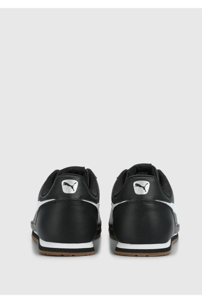 PUMA 39745201 PUMA TURINO II BLACK WHITE SILVER ERKEK SNEAKER