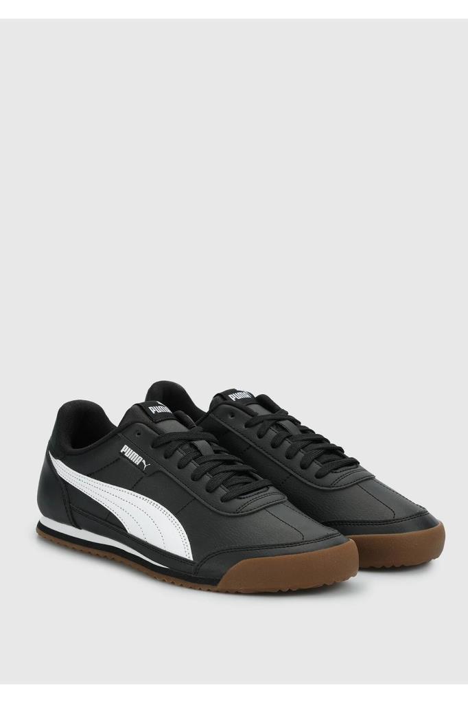 PUMA 39745201 PUMA TURINO II BLACK WHITE SILVER ERKEK SNEAKER