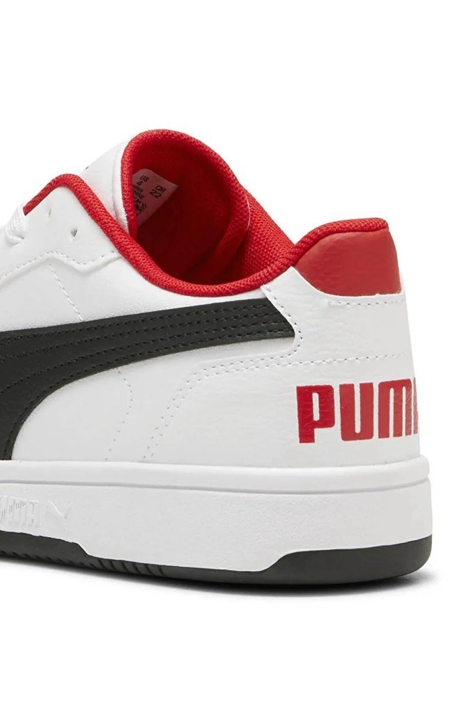 PUMA 39899308 REB-L JR WHITE BLACK RED UNİSEX SNEAKER