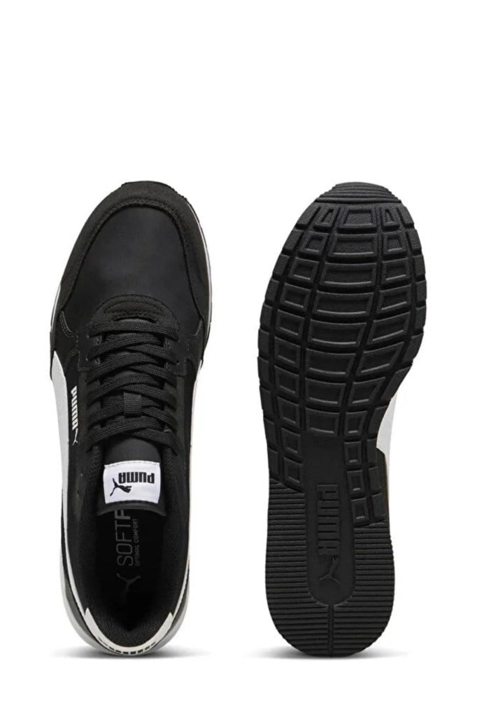 PUMA 39906801 ST RUNNER V4 L BLACK WHITE ERKEK SNEAKER
