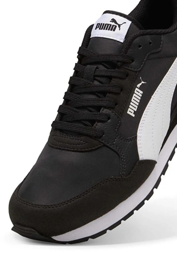 PUMA 39906801 ST RUNNER V4 L BLACK WHITE ERKEK SNEAKER