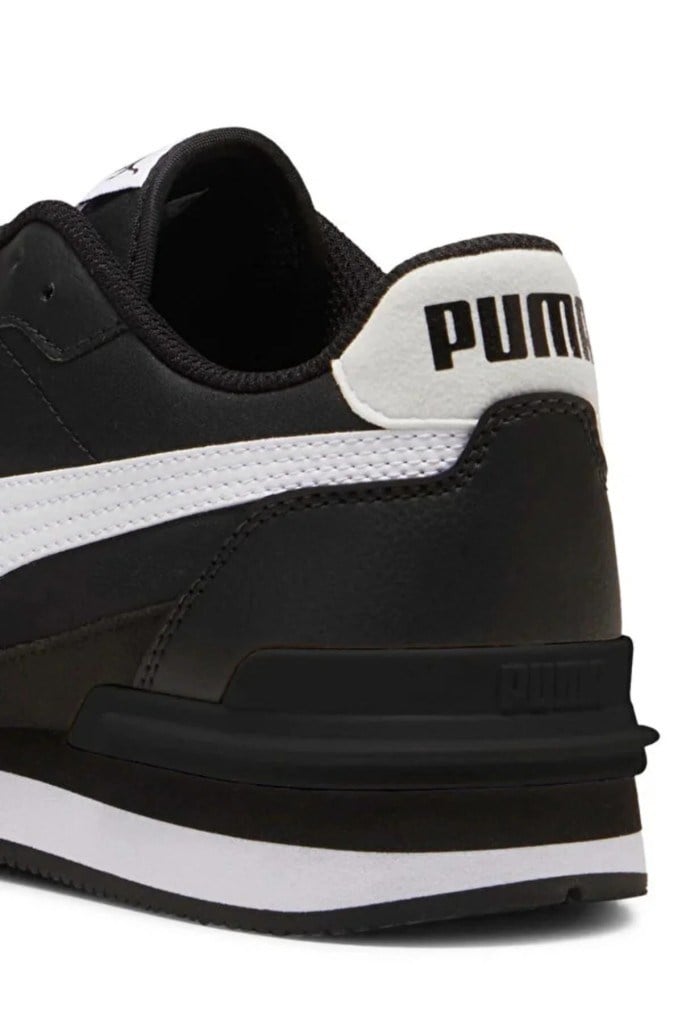 PUMA 39906801 ST RUNNER V4 L BLACK WHITE ERKEK SNEAKER