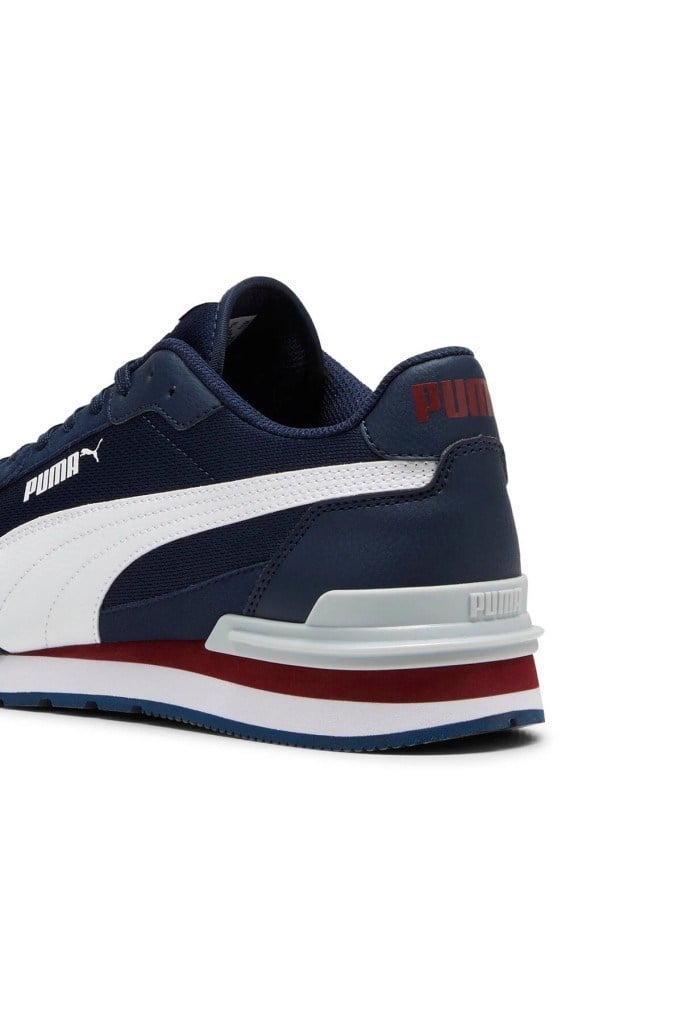PUMA 39966602 ST RUNNER V4 MESH NAVY WHITE RED ERKEK SNEAKER