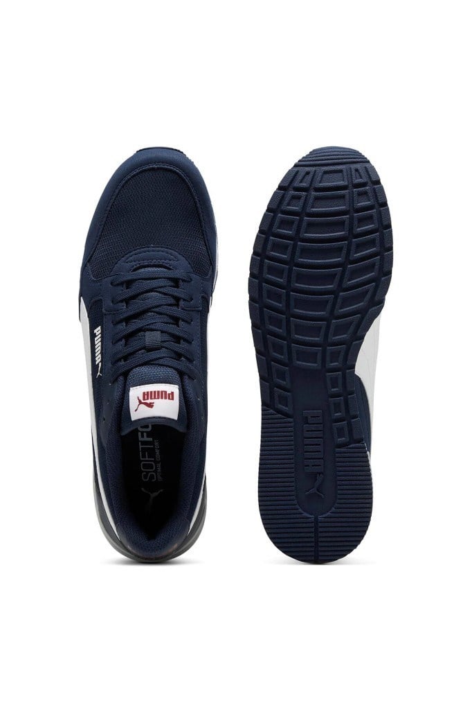 PUMA 39966602 ST RUNNER V4 MESH NAVY WHITE RED ERKEK SNEAKER