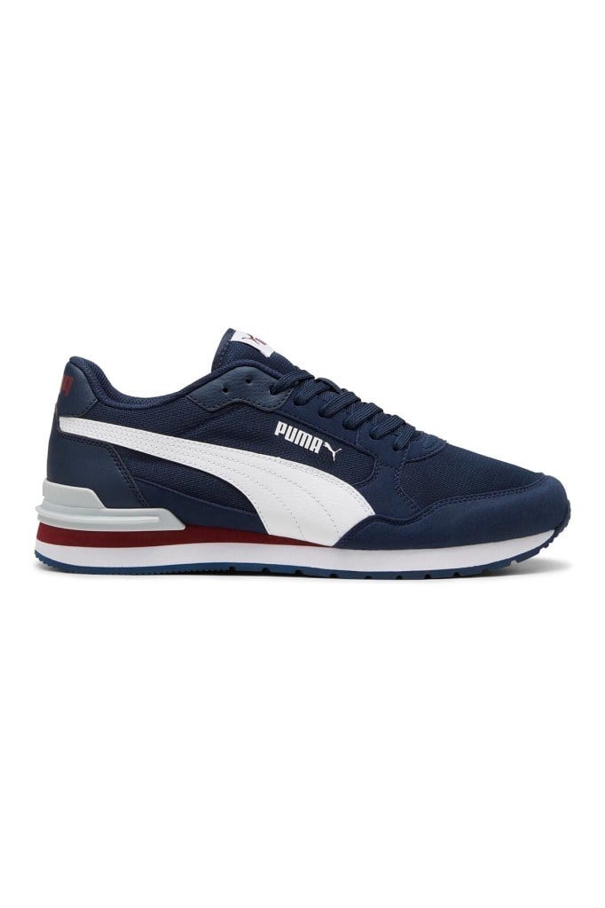 PUMA 39966602 ST RUNNER V4 MESH NAVY WHITE RED ERKEK SNEAKER