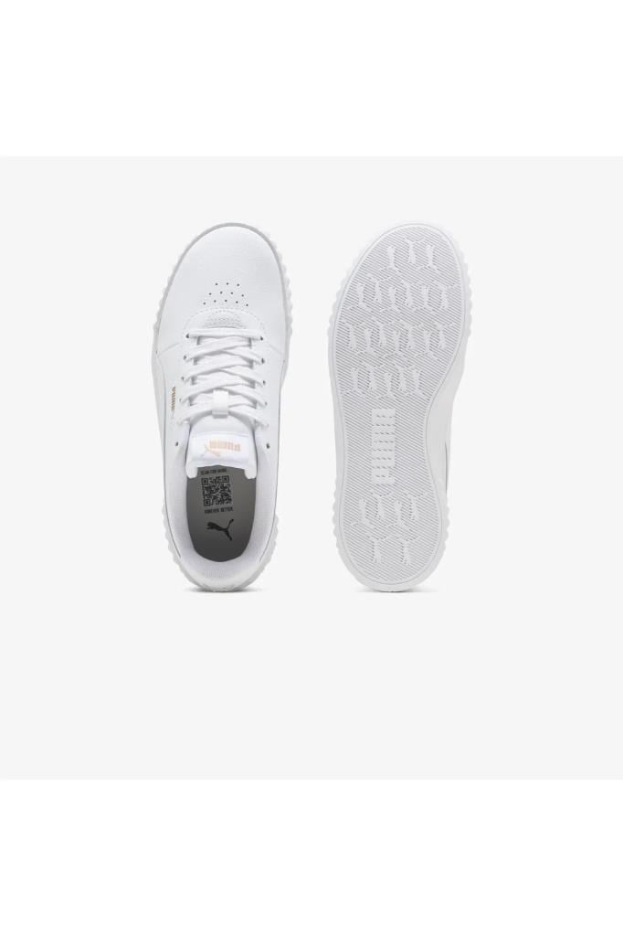 PUMA 40036501 CARINA 3.0 WHITE GOLD KADIN SNEAKER