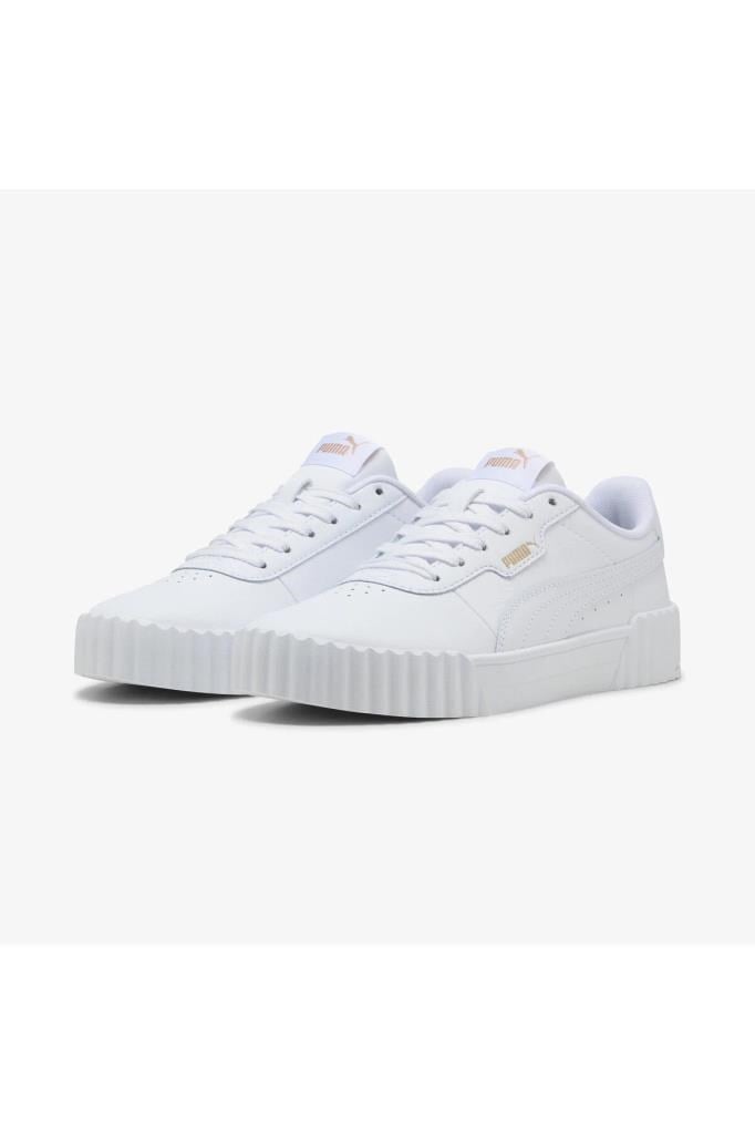 PUMA 40036501 CARINA 3.0 WHITE GOLD KADIN SNEAKER