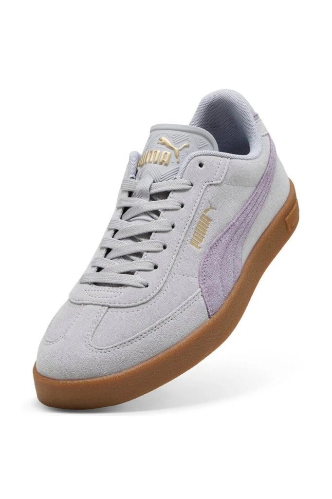 PUMA 40071728 CLUB II ERA SUEDE SILVER LILAC KADIN SNEAKER