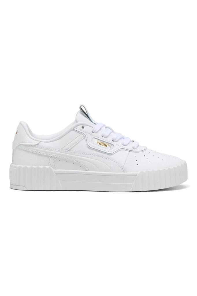 PUMA 40072401 CARINA 3.0 LUXE WHITE GOLD KADIN SNEAKER