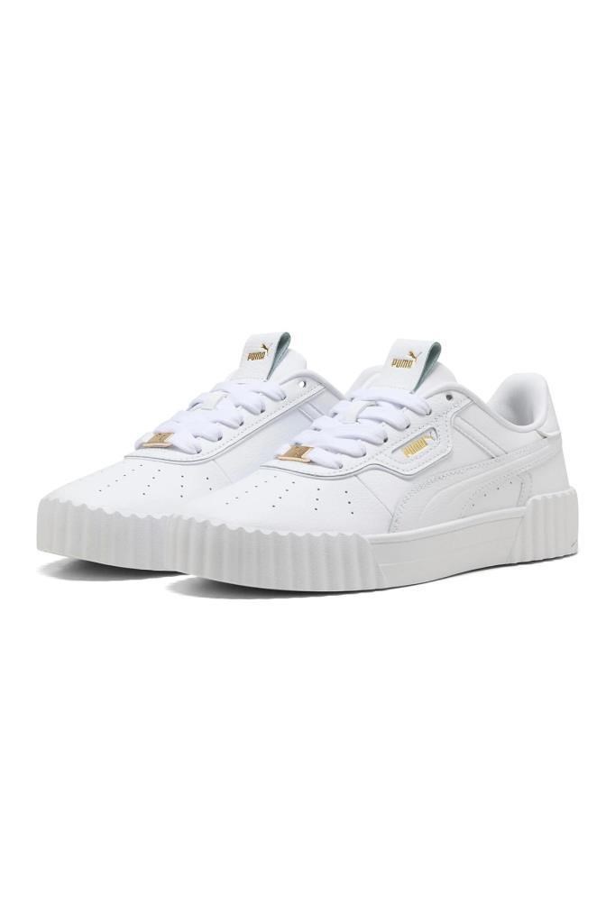 PUMA 40072401 CARINA 3.0 LUXE WHITE GOLD KADIN SNEAKER