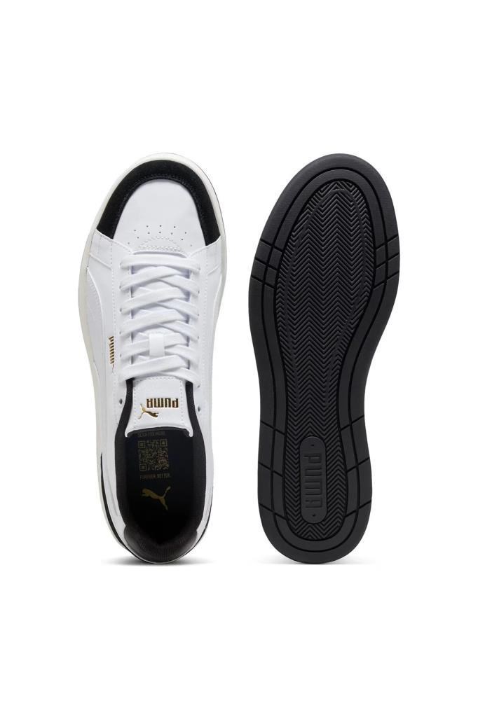 PUMA 40073101 COURT CLASSICO SPORT WHITE BLACK ERKEK SNEAKER