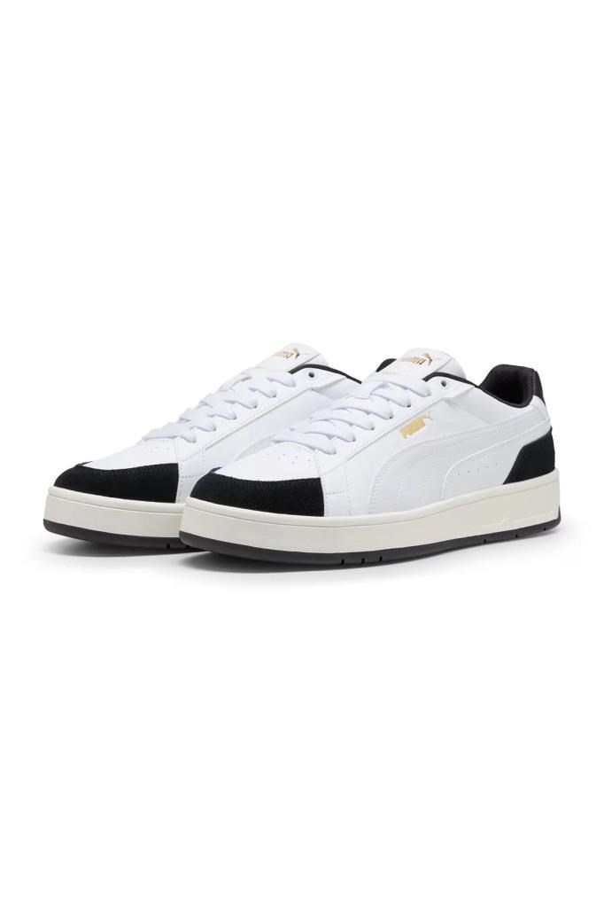 PUMA 40073101 COURT CLASSICO SPORT WHITE BLACK ERKEK SNEAKER
