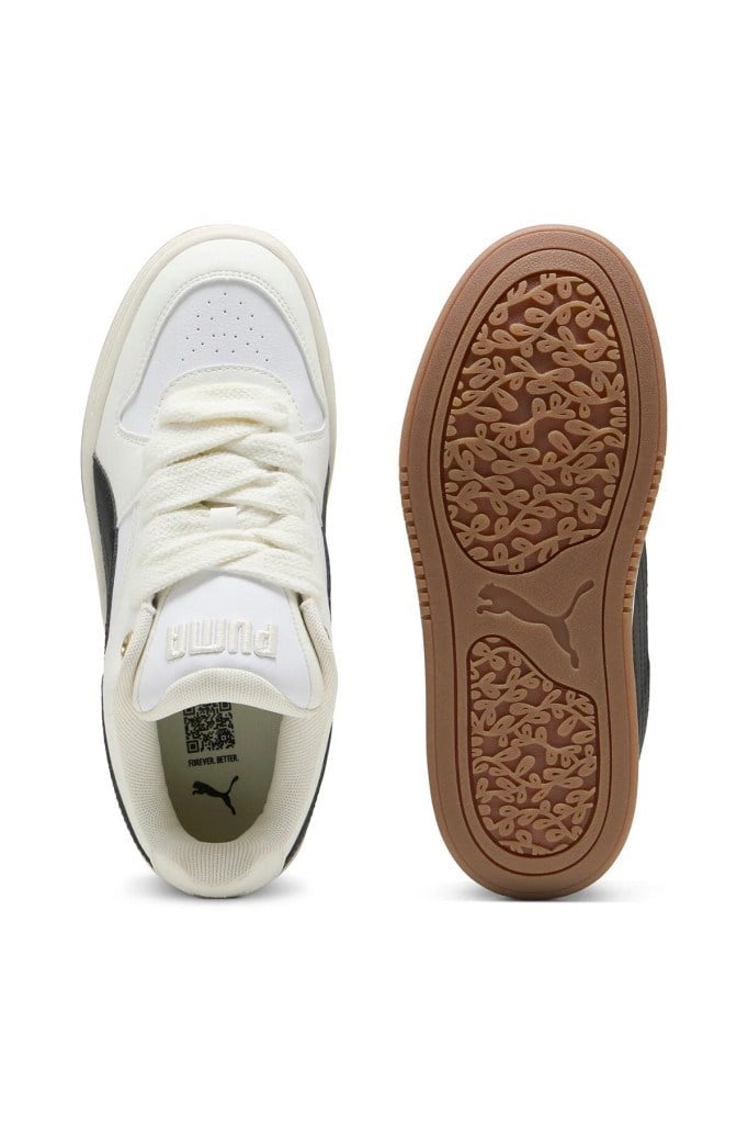 PUMA 40250902 PARK LUNA WHITE BLACK WARM WHITE KADIN SNEAKER