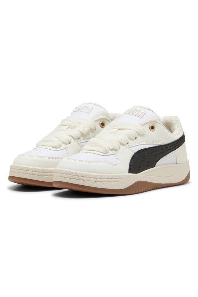 PUMA 40250902 PARK LUNA WHITE BLACK WARM WHITE KADIN SNEAKER