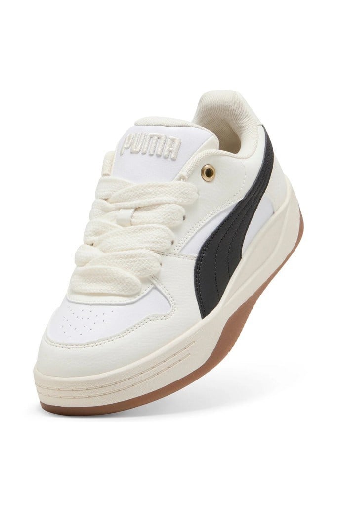 PUMA 40250902 PARK LUNA WHITE BLACK WARM WHITE KADIN SNEAKER